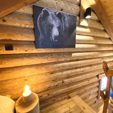 L'OURS NOIR Chalet en rondins La Bresse Extérieur photo