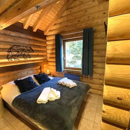 L'OURS NOIR Chalet en rondins La Bresse Extérieur photo