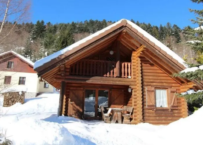 L\'Ours Noir Chalet En Rondins