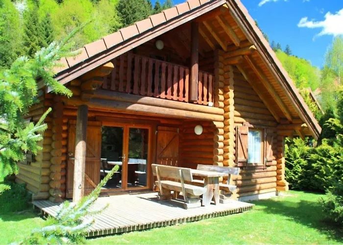 L\'Ours Noir Chalet En Rondins